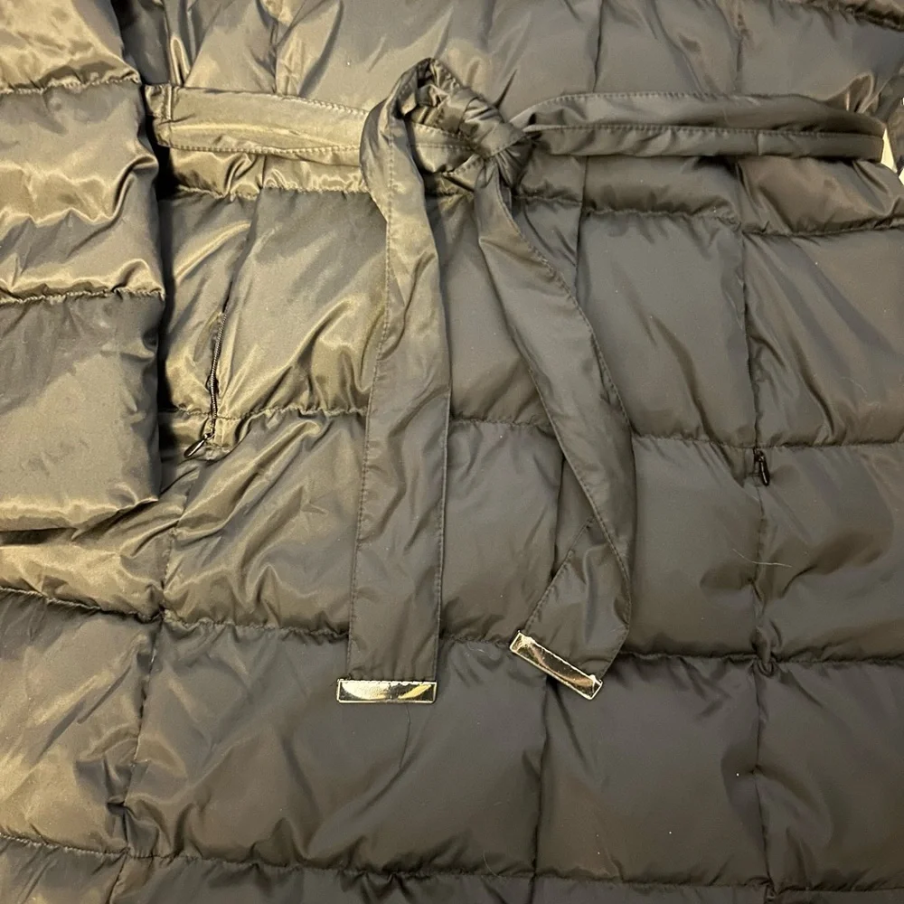 NWT TAHARI ladies coat size small black - Picture 2 of 7